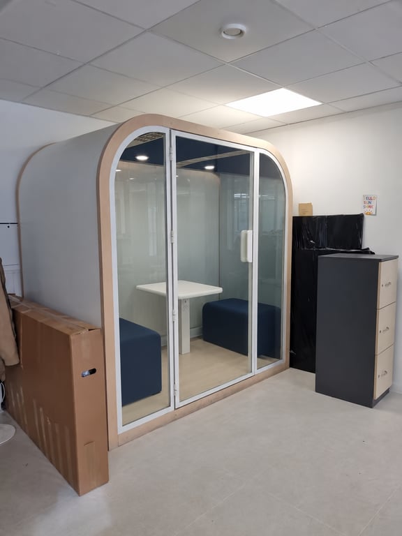 Cabine acoustique Arche Duo par Leet Design