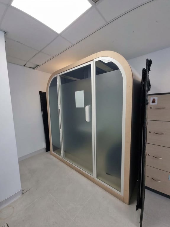 Cabine acoustique Arche Duo par Leet Design