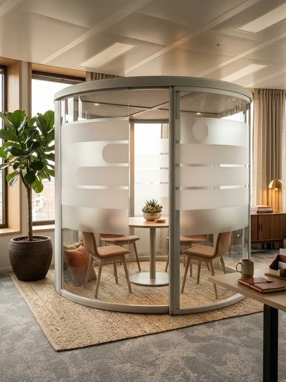 Cabine acoustique Orangebox Airea-110 4 personnes