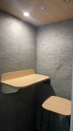 Cabine acoustique Solo Work With Island - cotes