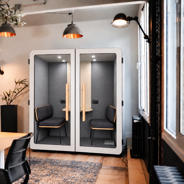 Cabine acoustique Work With Island - Island Duo