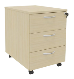Caisson de rangement avec roulettes