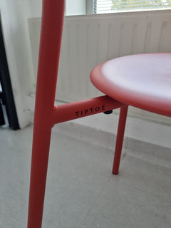 Chaise cafétéria TIPTOE empilable - arriere