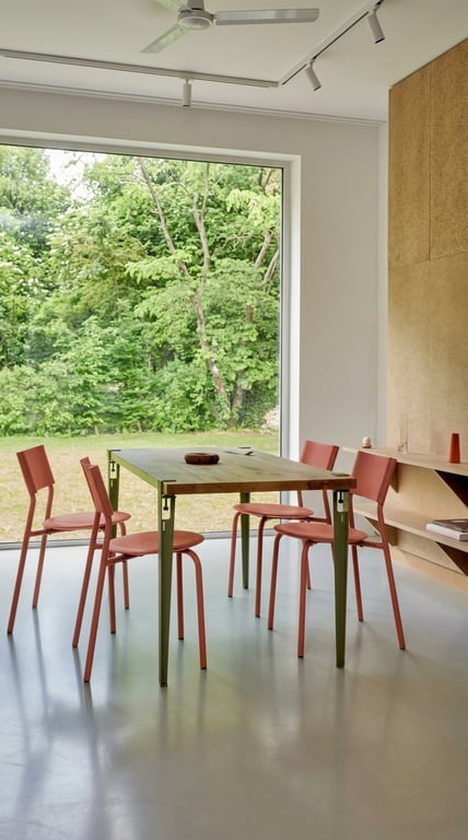 Chaise cafétéria TIPTOE empilable