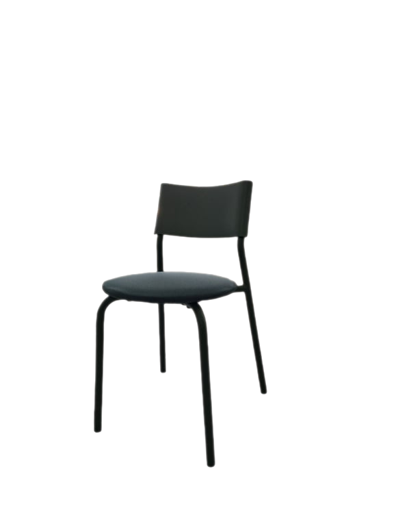 Chaise de cafétéria Tiptoe empilable