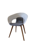 Chaise de réunion Deli Skandiform gris clair