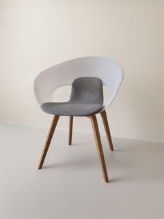 Chaise de réunion Deli Skandiform gris clair - 3-4