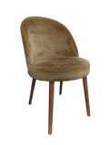 Chaise de réunion Dutch Bone Barbara Velours camel