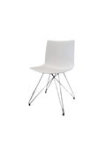 Chaise de réunion Gaber Kanvas TC blanche