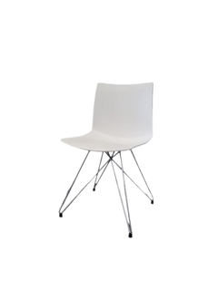 Chaise de réunion Gaber Kanvas TC blanche - 3-4
