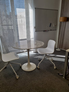 Chaise de réunion Hay About a Chair 14 blanche - arriere
