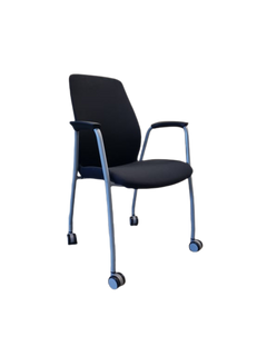 Chaise de réunion Kinnarps avec accoudoirs - 3-4