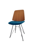 Chaise de réunion Zanotta June bleue
