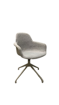 Chaise de réunion Zuiver Albert Kuip Grise