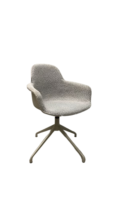Chaise de réunion Zuiver Albert Kuip Grise