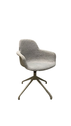 Chaise de réunion Zuiver Albert Kuip Grise