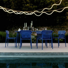 Chaise d'extérieur métal Petite Friture Week-end