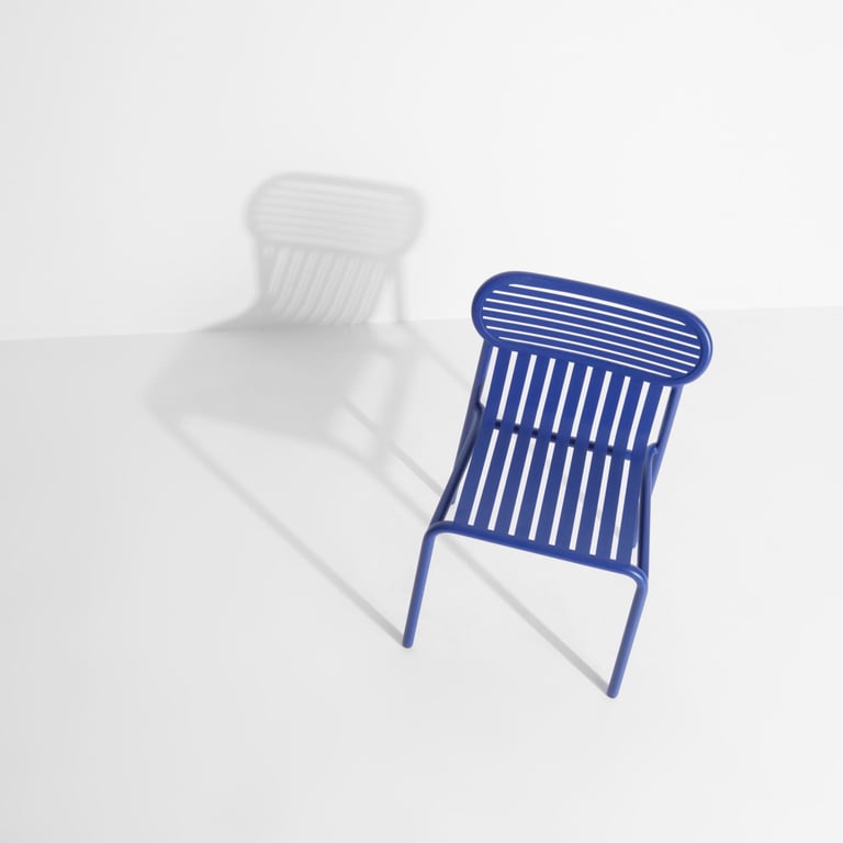 Chaise d'extérieur métal Petite Friture Week-end