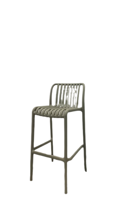 Chaise haute en plastique 77cm