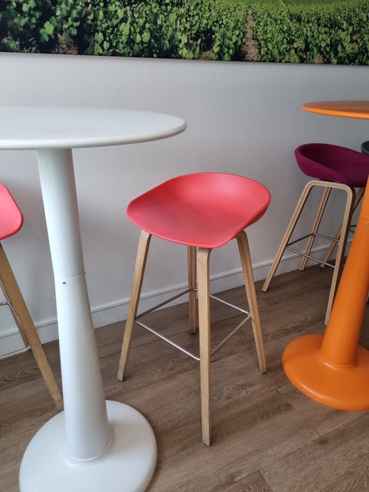 Chaise haute Hay Plastique - arriere