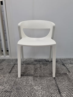 Chaise Kastel Kicca One Blanche - face