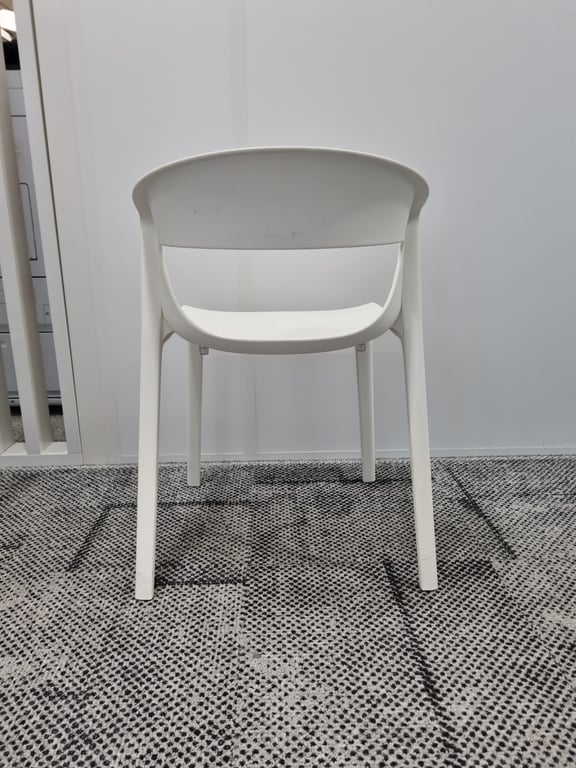 Chaise Kastel Kicca One Blanche - arriere