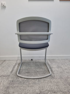 Chaise Sitland Uni Bleue - arriere