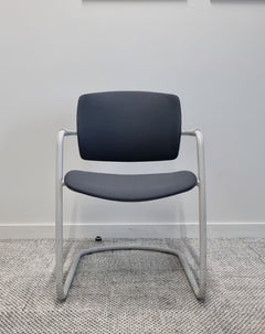 Chaise Sitland Uni Bleue