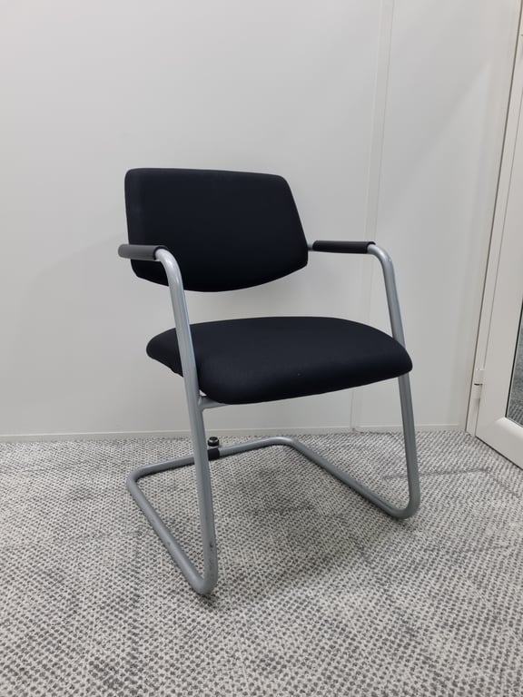 Chaise Sitland Uni Noire - 3-4