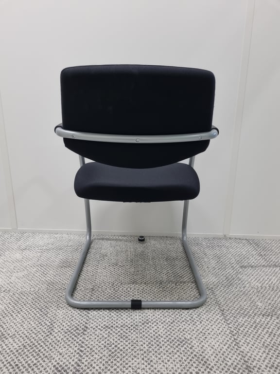 Chaise Sitland Uni Noire - arriere