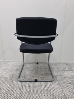 Chaise Sitland Uni Noire - arriere