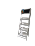 Etagère en bois blanche 180x60 cm