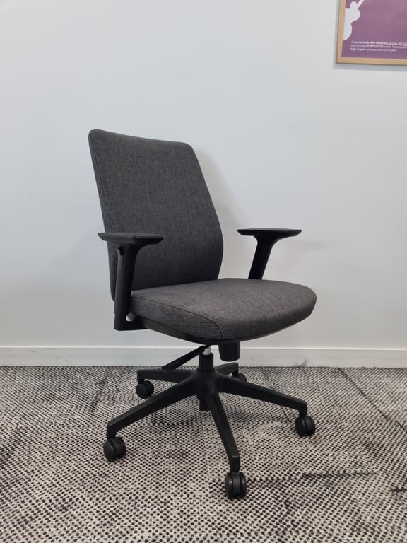 Fauteuil bureau Ofiprix Gris - 3-4