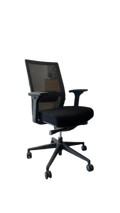 Fauteuil de bureau en résille avec roulettes