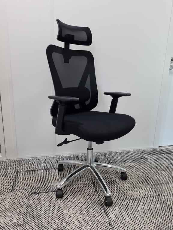 Fauteuil de bureau ergonomique avec têtière - 3-4