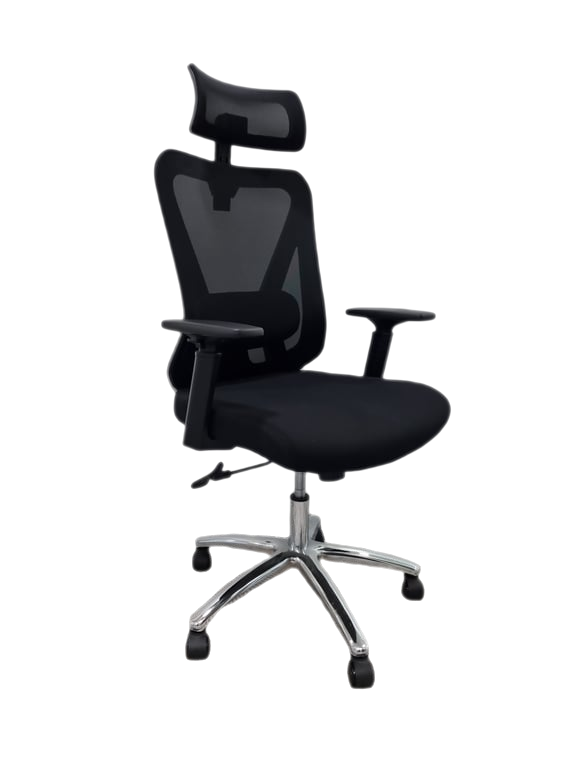 Fauteuil de bureau ergonomique avec têtière