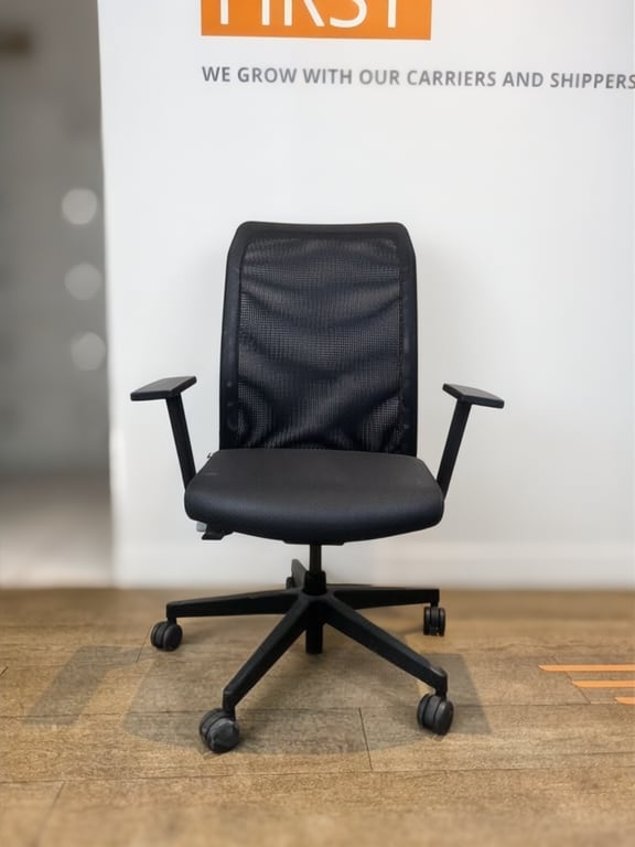 Fauteuil de bureau Ersa Nora Task Chair noir - face
