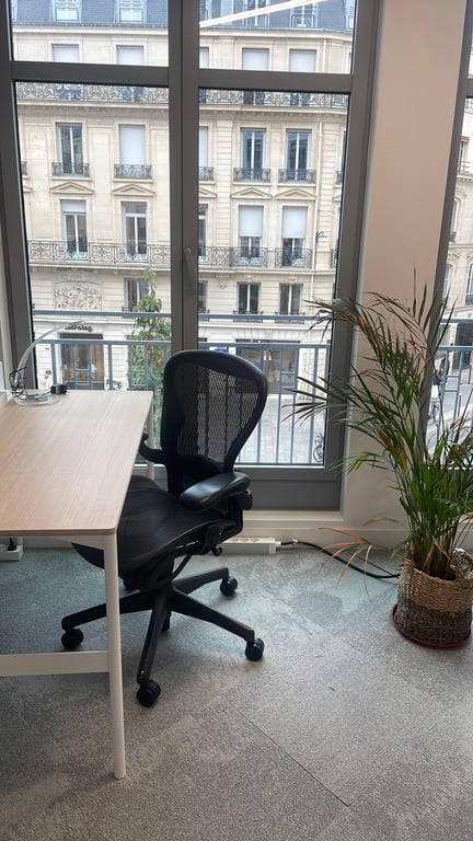 Fauteuil de bureau Herman Miller Aeron Classic Taille B Noir - arriere