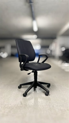 Fauteuil de bureau pivotant 60x48 Noir - 3-4