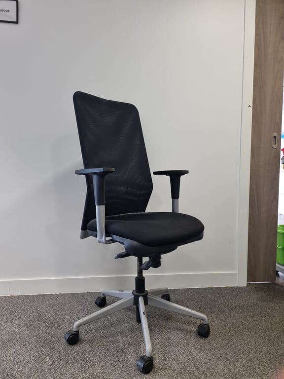 Fauteuil de bureau Sokoa noir - 3-4