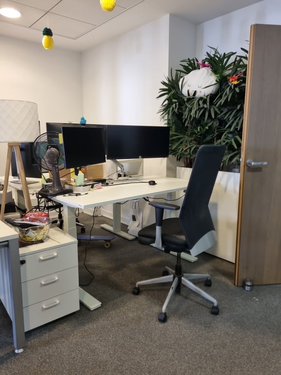 Fauteuil de bureau Sokoa noir - arriere