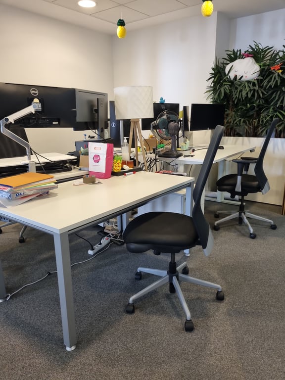 Fauteuil de bureau Sokoa noir - arriere