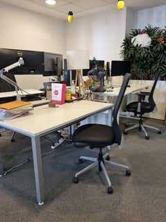 Fauteuil de bureau Sokoa noir - arriere