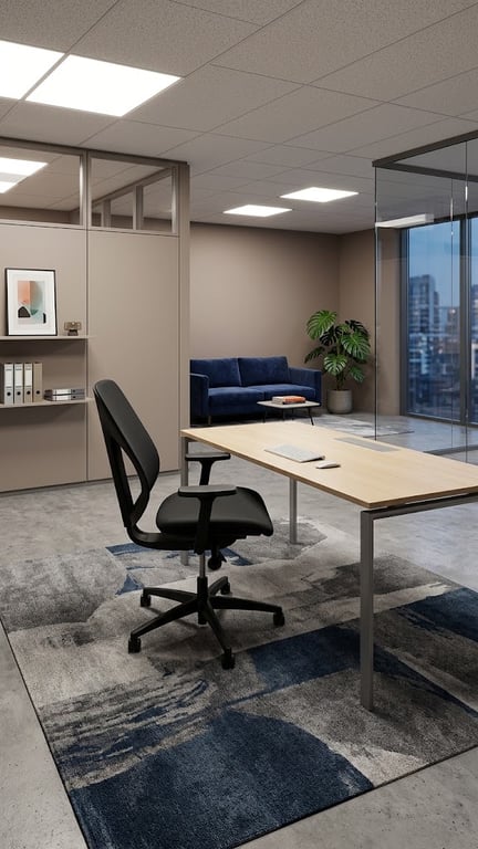 Fauteuil Giroflex avec accoudoirs résille tissu