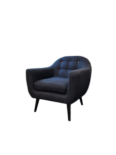 Fauteuil Made.com Ritchie gris - 3-4