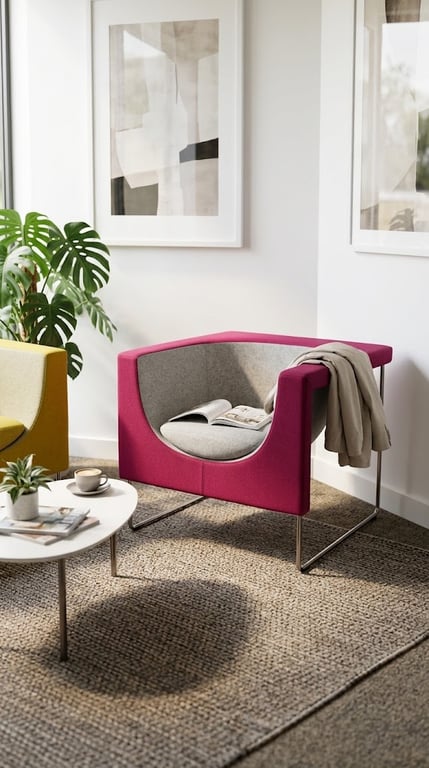 Fauteuil Nube STUA violet