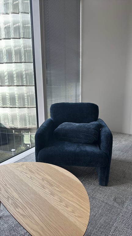 Fauteuil Sklum Jeison Bleu - ambiance