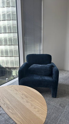 Fauteuil Sklum Jeison Bleu - ambiance