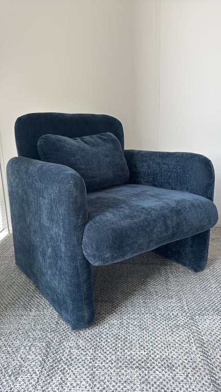 Fauteuil Sklum Jeison Bleu - 3-4