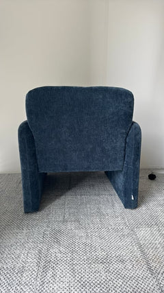 Fauteuil Sklum Jeison Bleu - arriere